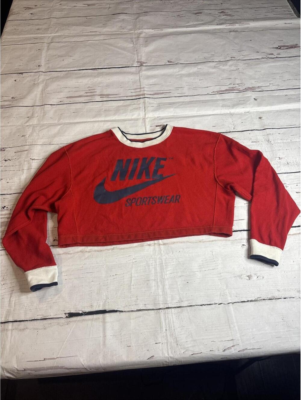 Nike Sportswear Womens Reversible Sweatshirt Pullover Read Description (B5)